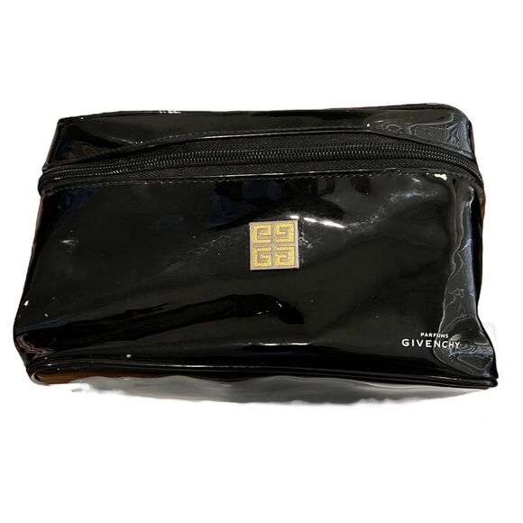 Parfums Givenchy Make Up Bag Case w Zipper Black - Picture 1 of 4